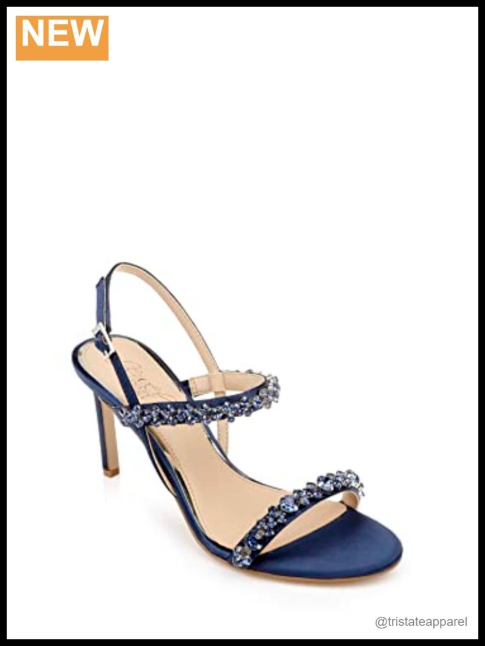 Satin Platform Stiletto Heeled Sandals Slingback Buckle Formal